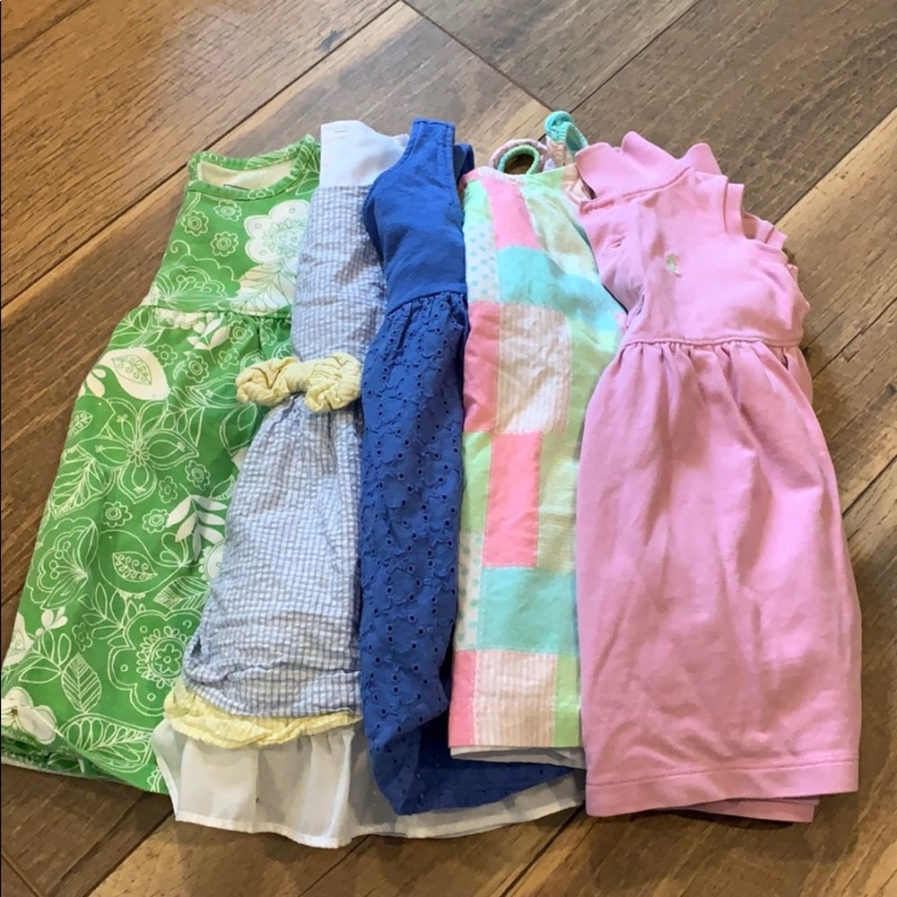 18month summer dress bundle seersucker eyelet